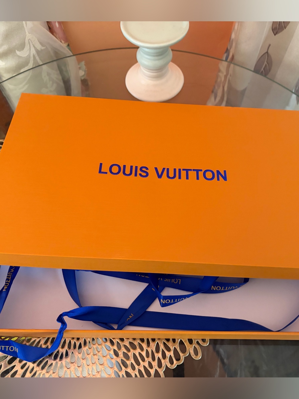 Louis Vuitton empty gift box